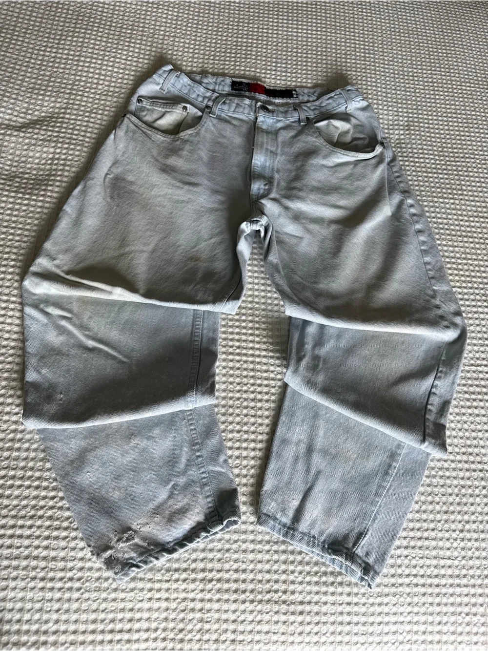 Rare Vintage Silver Tab Levi’s Jeans Light Wash Denim Shorts great quality denim - Picture 1 of 14
